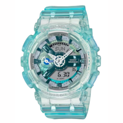 Casio G-Shock GMA-S110VW-2A Analog Digital Resin Band Sports Women Watch